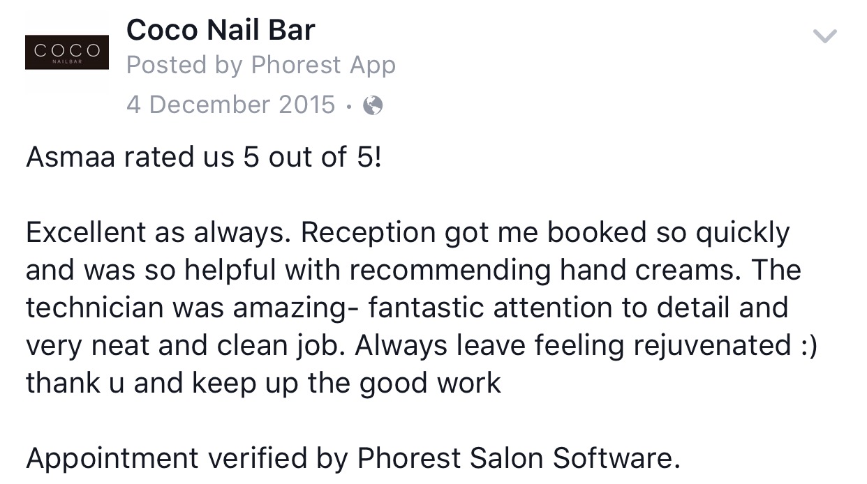 Coco Nail Bar Review